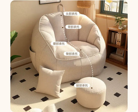 LEDONG Tamsin Cozy Comfort Kids Beanbag Sofa from LEDONG