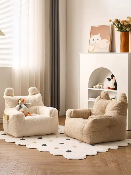 LEDONG Zephyra Cozy Plush Reading Sofa from LEDONG