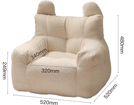 LEDONG Zephyra Cozy Plush Reading Sofa from LEDONG