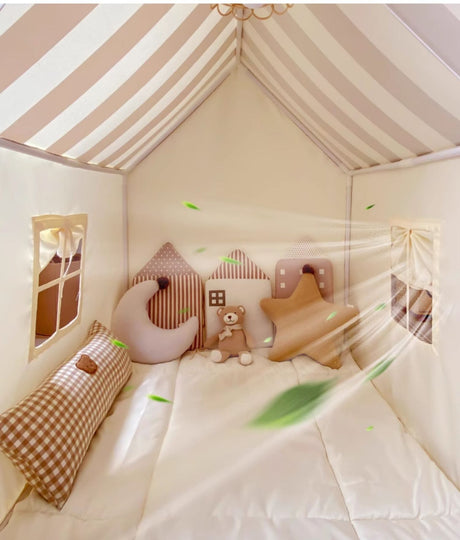 LITTLE DOVE Isidore Enchanted Castle Indoor Tent Playhouse from LITTLE DOVE