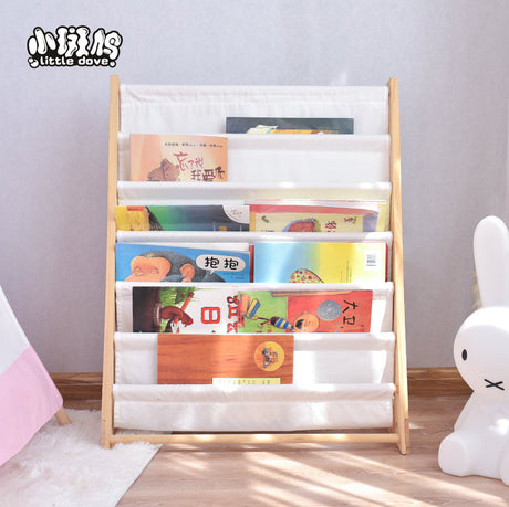 LITTLE DOVE Isolde Charming Natural Wood Bookshelf Storage System from LITTLE DOVE
