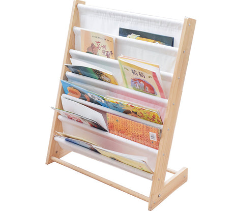 LITTLE DOVE Isolde Charming Natural Wood Bookshelf Storage System from LITTLE DOVE