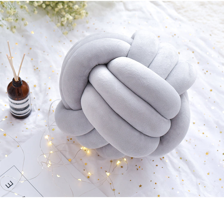 LITTLE DOVE Marisol Playful Cozy Round Pillow Decor from LITTLE DOVE