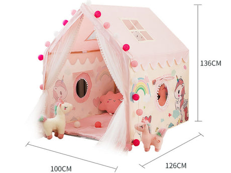LITTLE DOVE Santiago Enchanted Indoor Castle Tent Playhouse from LITTLE DOVE