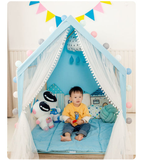 LITTLE DOVE Santiago Enchanted Indoor Castle Tent Playhouse from LITTLE DOVE