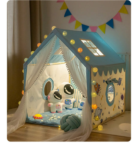 LITTLE DOVE Santiago Enchanted Indoor Castle Tent Playhouse from LITTLE DOVE
