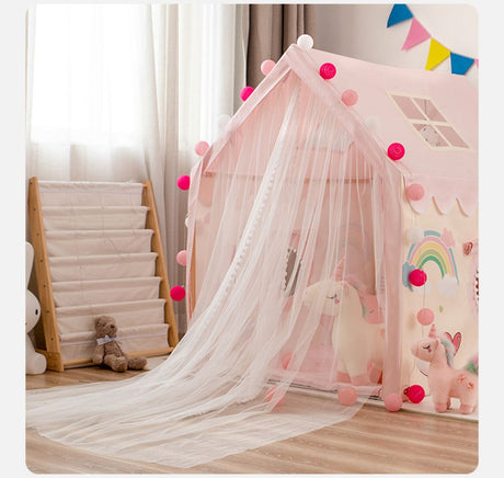 LITTLE DOVE Santiago Enchanted Indoor Castle Tent Playhouse from LITTLE DOVE