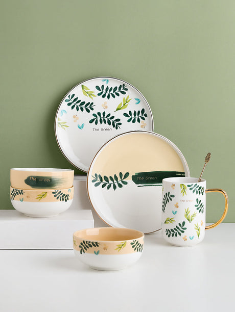 LIVETAI Aeliana Elegant Ceramic Display Tableware from LIVETAI