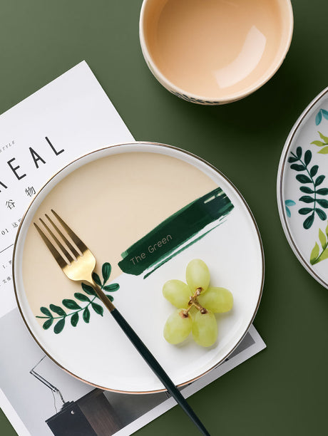 LIVETAI Aeliana Elegant Ceramic Display Tableware from LIVETAI