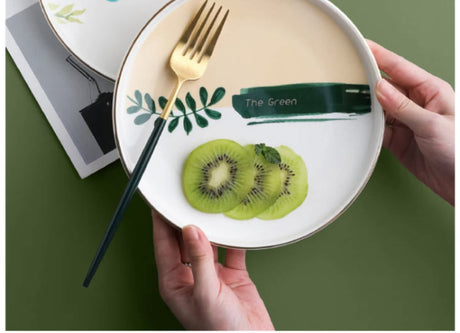 LIVETAI Aeliana Elegant Ceramic Display Tableware from LIVETAI