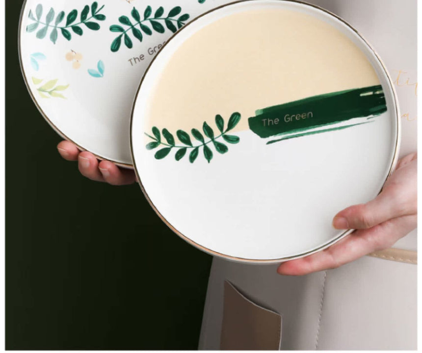 LIVETAI Aeliana Elegant Ceramic Display Tableware from LIVETAI