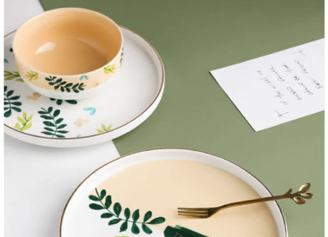 LIVETAI Aeliana Elegant Ceramic Display Tableware from LIVETAI