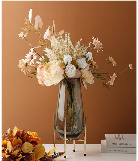 LIVETAI Athos Elegant Transparent Flowerpot Small Vase from LIVETAI