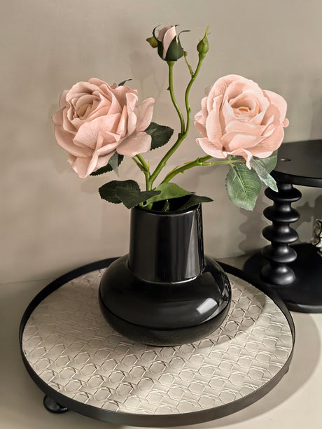 LIVETAI Aveline Elegant Round Ceramic Vase - Luxury Living Room Decor from LIVETAI