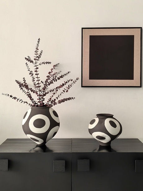 LIVETAI Carmine High-End Abstract Ceramic Vase from LIVETAI