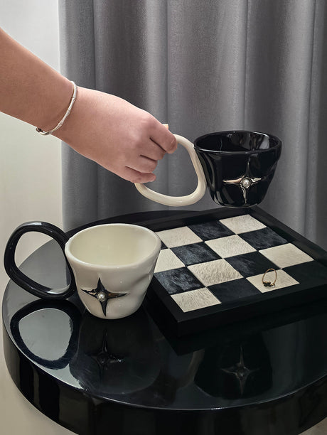 LIVETAI Esperanza Chic Retro Ceramic Coffee Cup from LIVETAI