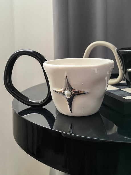 LIVETAI Esperanza Chic Retro Ceramic Coffee Cup from LIVETAI