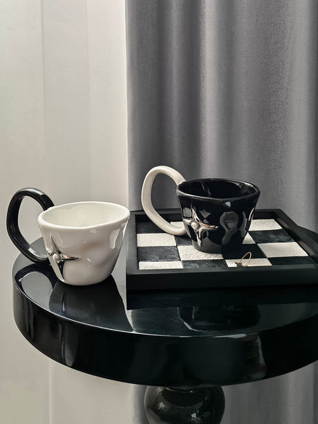 LIVETAI Esperanza Chic Retro Ceramic Coffee Cup from LIVETAI