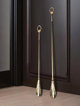 LIVETAI Isadora Elegant Brass Long Handle Shoe Horn from LIVETAI