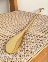 LIVETAI Isadora Elegant Brass Long Handle Shoe Horn from LIVETAI