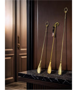 LIVETAI Isadora Elegant Brass Long Handle Shoe Horn from LIVETAI