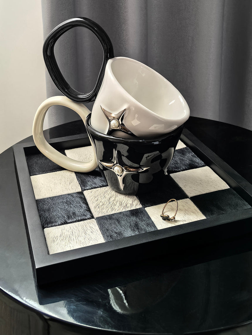 LIVETAI Isidora Elegant Ceramic Coffee Mug Birthday Gift from LIVETAI