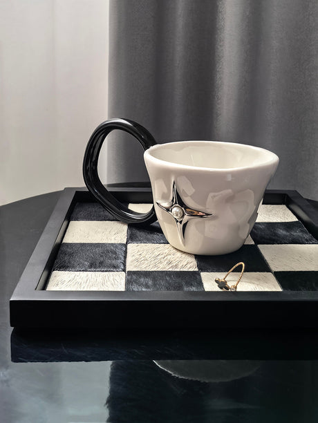 LIVETAI Isidora Elegant Ceramic Coffee Mug Birthday Gift from LIVETAI