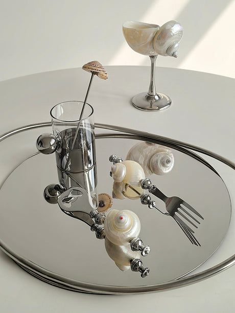 LIVETAI Isolde Charming Natural Conch Fork from LIVETAI
