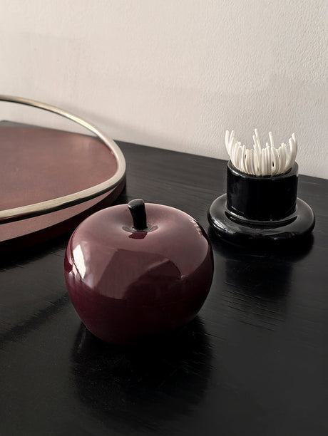 LIVETAI Isolde Elegant Ceramic Toothpick Box from LIVETAI