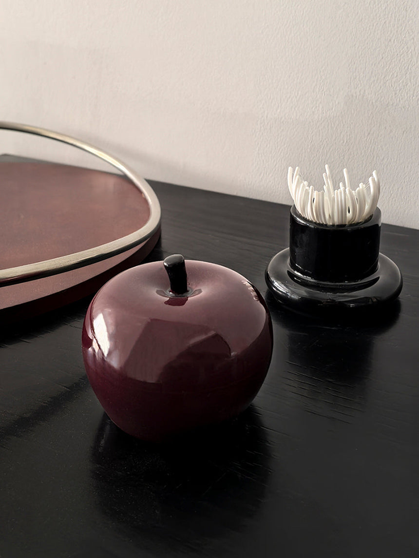 LIVETAI Isolde Elegant Ceramic Toothpick Box from LIVETAI