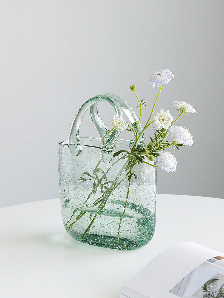 LIVETAI Isolde Elegant Floral Design Transparent Bag Decor from LIVETAI