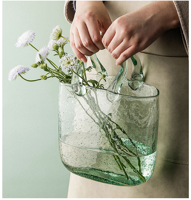 LIVETAI Isolde Elegant Floral Design Transparent Bag Decor from LIVETAI