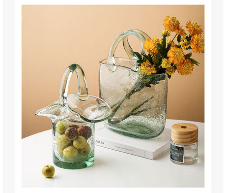 LIVETAI Isolde Elegant Floral Design Transparent Bag Decor from LIVETAI