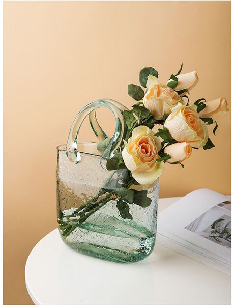 LIVETAI Isolde Elegant Floral Design Transparent Bag Decor from LIVETAI
