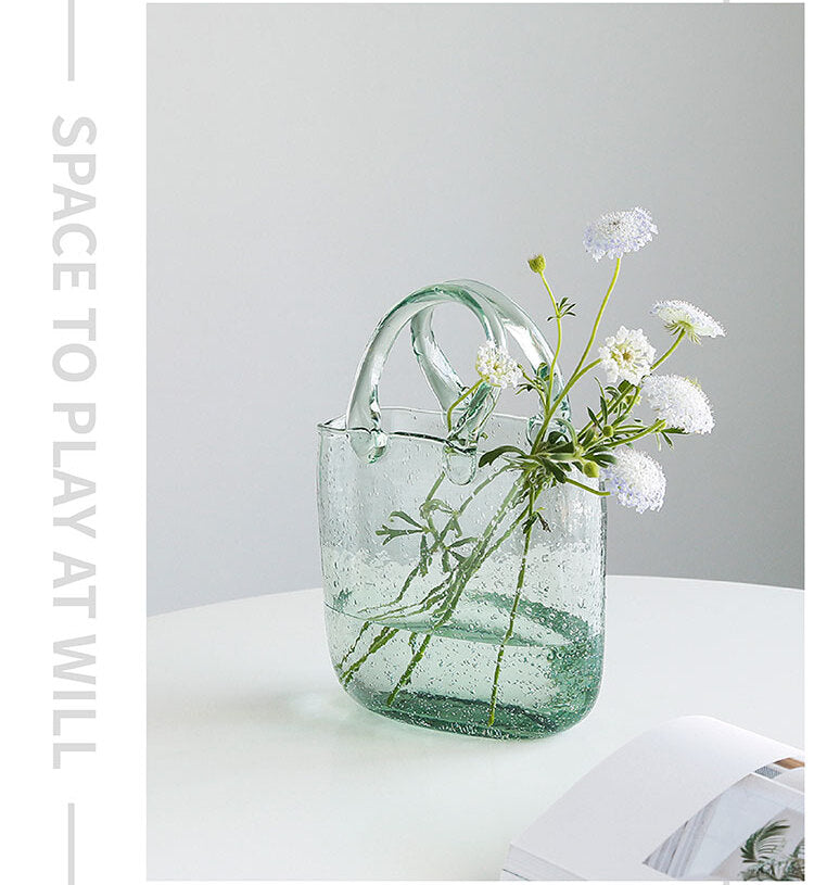 LIVETAI Isolde Elegant Floral Design Transparent Bag Decor from LIVETAI