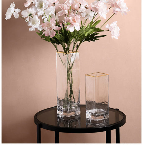 LIVETAI Isolde Majestic Hammered Design Hyper-Transparent Hydroponic Pot from LIVETAI