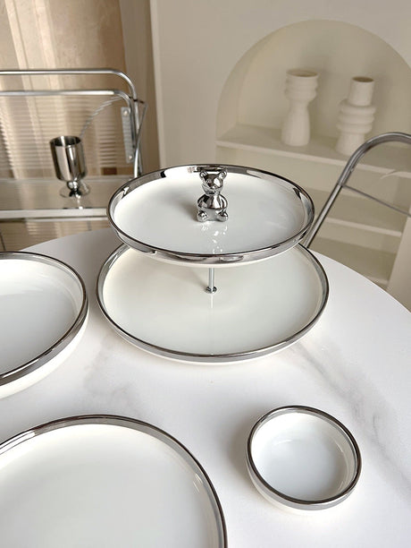 LIVETAI Marcellus Elegant Ceramic Tableware Set from LIVETAI