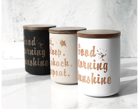LIVETAI Marcellus Elegant Nordic Ceramic Storage Jar from LIVETAI