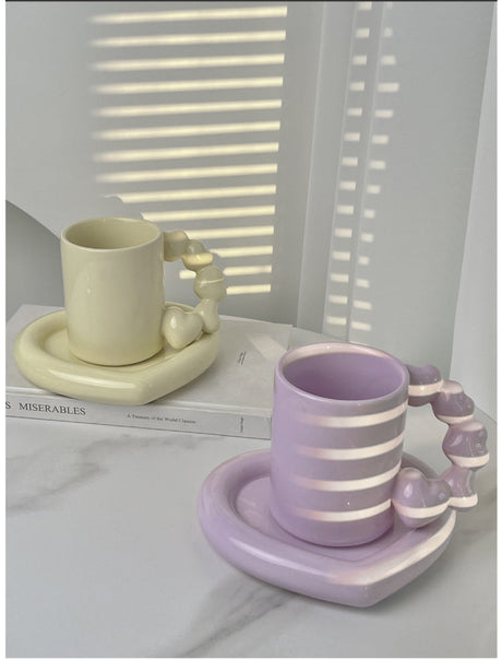 LIVETAI Marisol Charming Ceramic Coffee Cup from LIVETAI