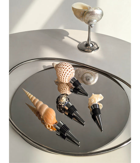 LIVETAI Marisol Elegant Natural Shell Champagne Stopper from LIVETAI