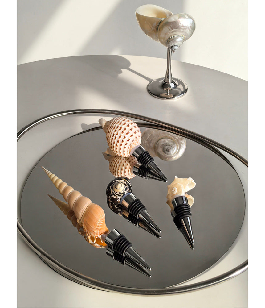 LIVETAI Marisol Elegant Natural Shell Champagne Stopper from LIVETAI