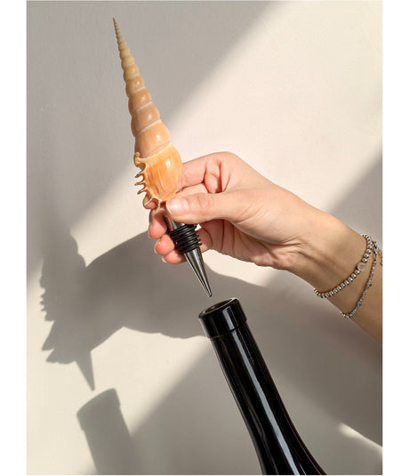 LIVETAI Marisol Elegant Natural Shell Champagne Stopper from LIVETAI