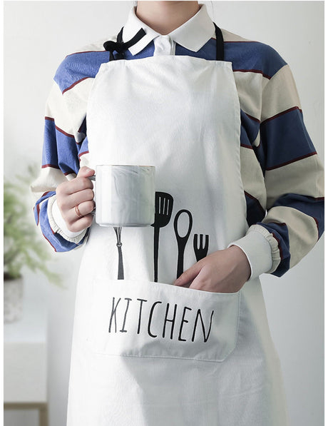 LIVETAI Montserrat Stylish Waterproof Bib Apron from LIVETAI