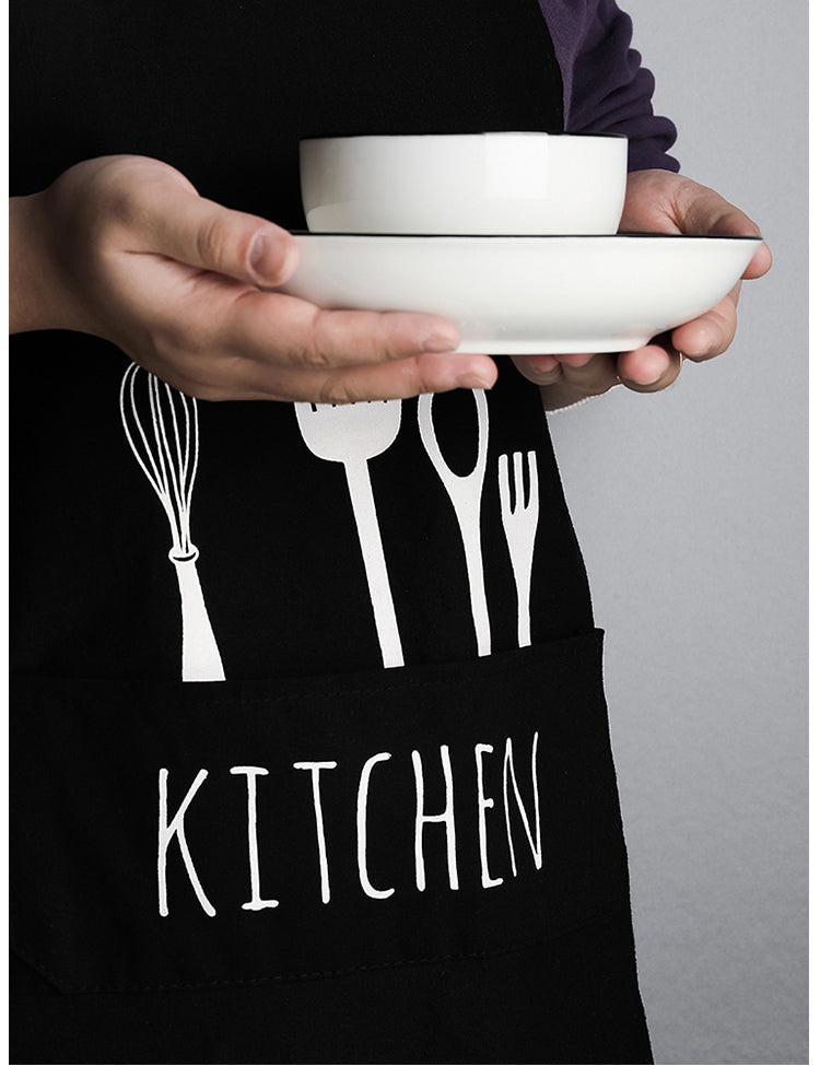 LIVETAI Montserrat Stylish Waterproof Bib Apron from LIVETAI