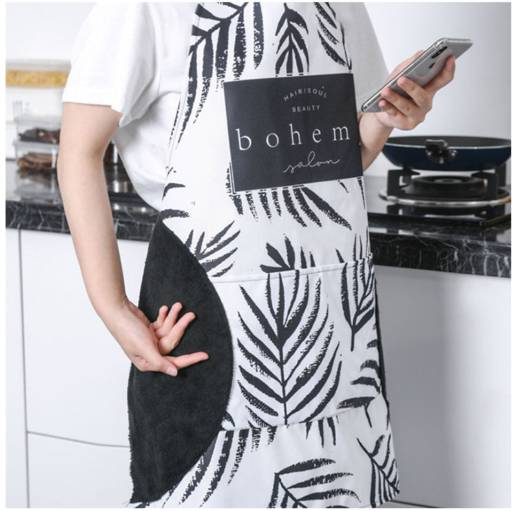 LIVETAI Montserrat Stylish Waterproof Bib Apron from LIVETAI