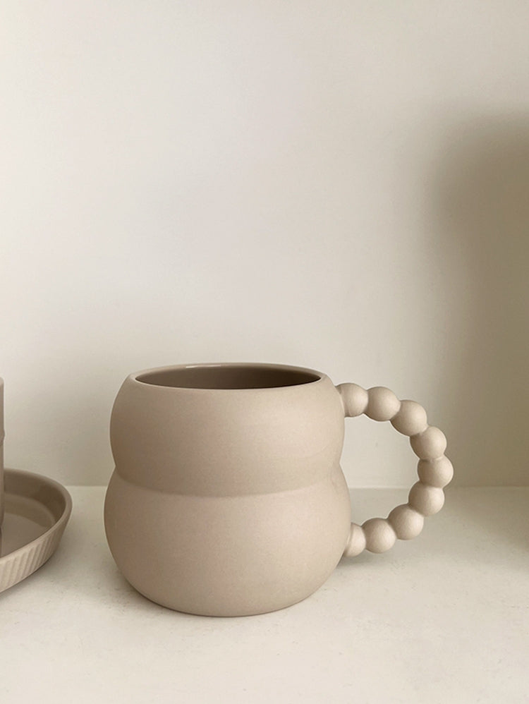 LIVETAI Santiago Elegant Retro Ceramic Cup from LIVETAI