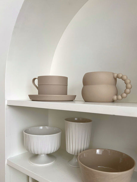 LIVETAI Santiago Elegant Retro Ceramic Cup from LIVETAI