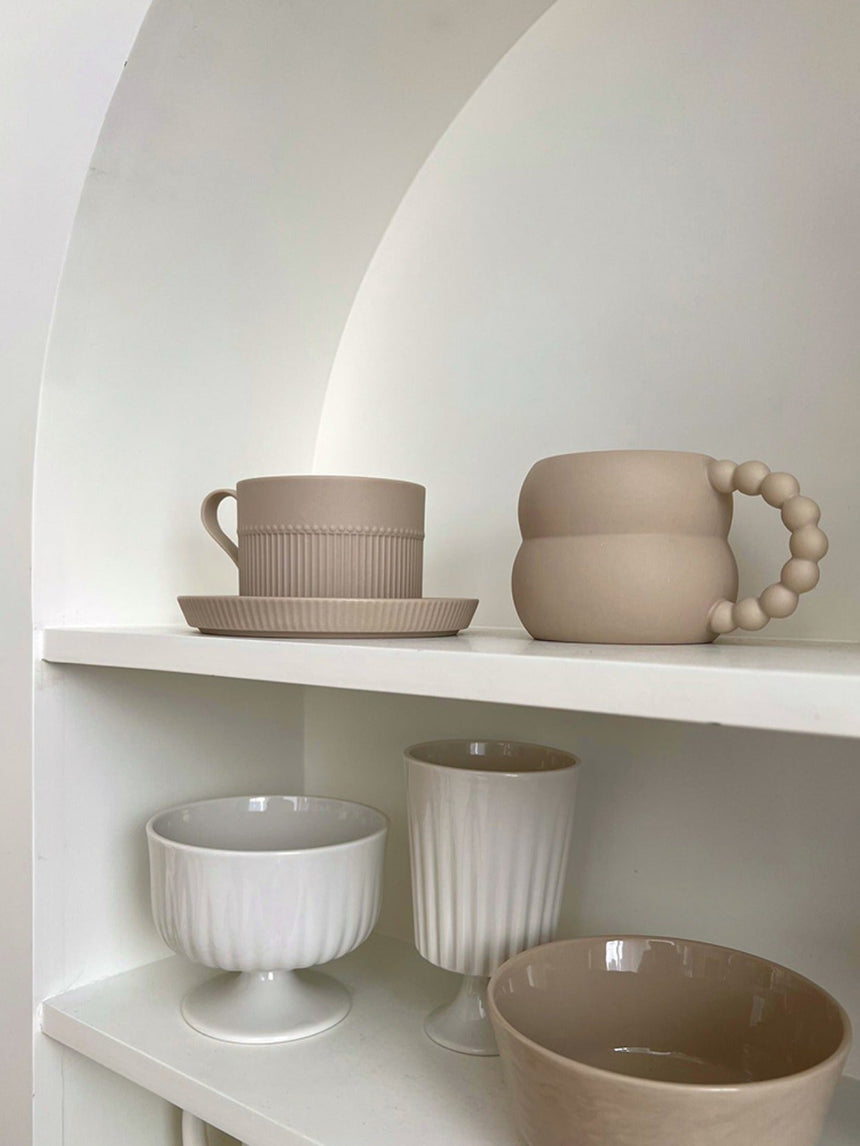 LIVETAI Santiago Elegant Retro Ceramic Cup from LIVETAI