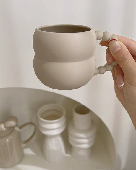 LIVETAI Santiago Elegant Retro Ceramic Cup from LIVETAI