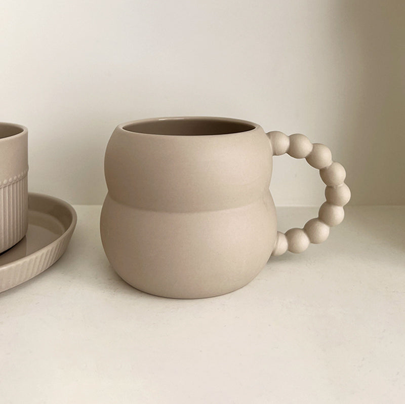 LIVETAI Santiago Elegant Retro Ceramic Cup from LIVETAI